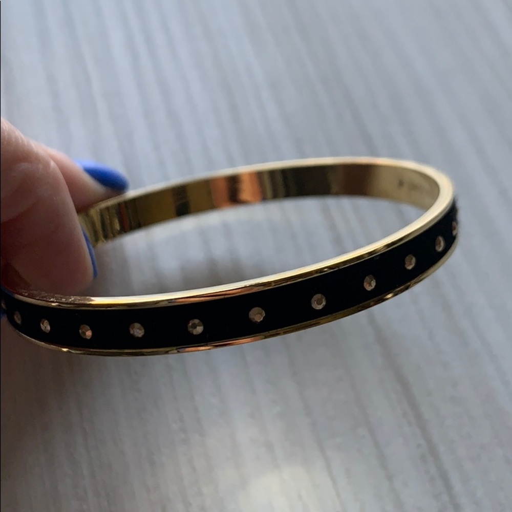NWOT Black/gold bangle